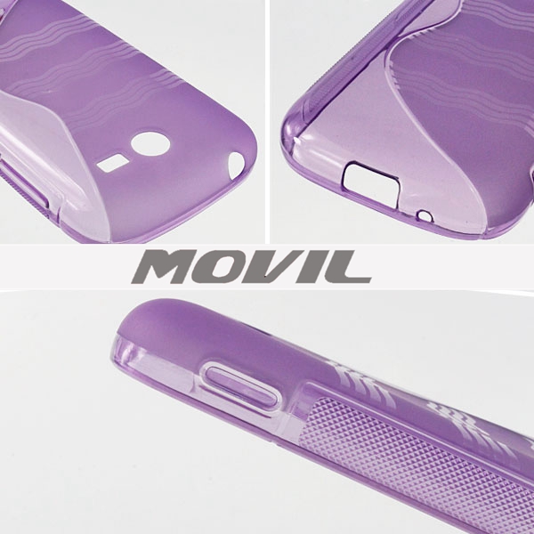 NP-2036 Transparente tpu funda para Samsung Galaxy Pocket 2-1